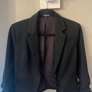 Express Black Blazer